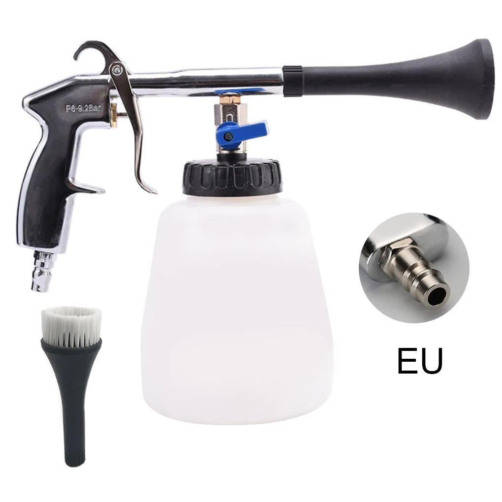 Detailing Brush Set - Pneumatic Tornado Car Interior Cleaning Gun