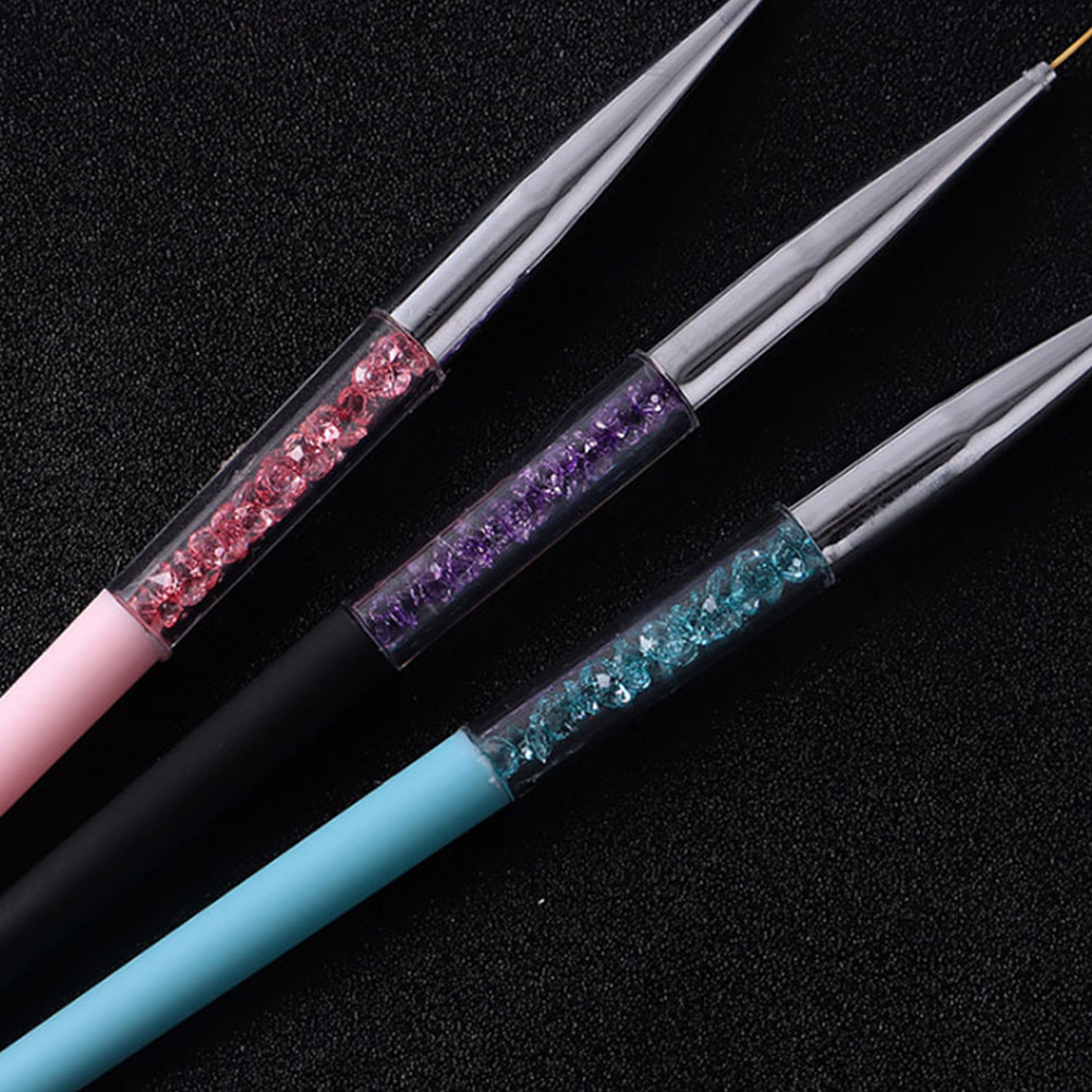 Detailing Brush Set - 3Pcs Nail Art Pen Set Ultra