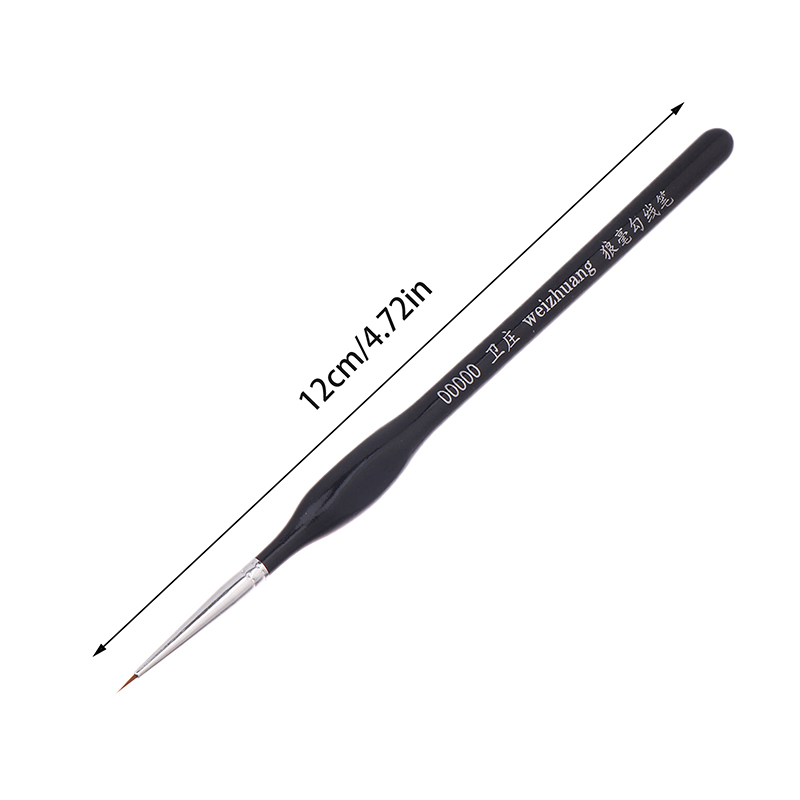 5Pcs 00000 Precision Fine Tip  - Detailing Brush Set ulasan dan harga