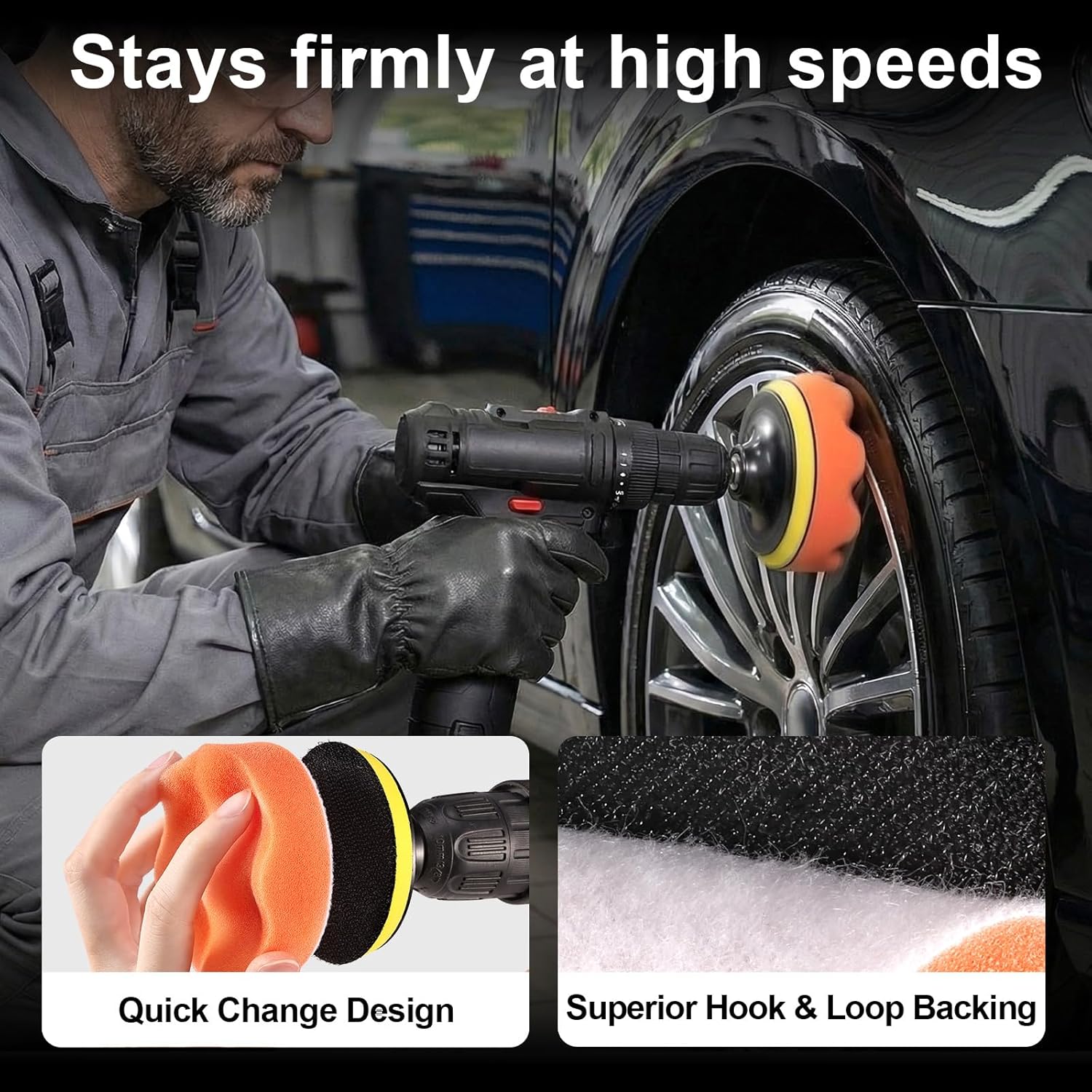 38 Pcs 3 Inch Car Polishing Pa - Polish Pad Set Buffer ulasan dan harga