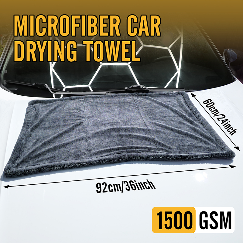 Double Sided Car Drying Towel  - Interior Detailing Kit ulasan dan harga