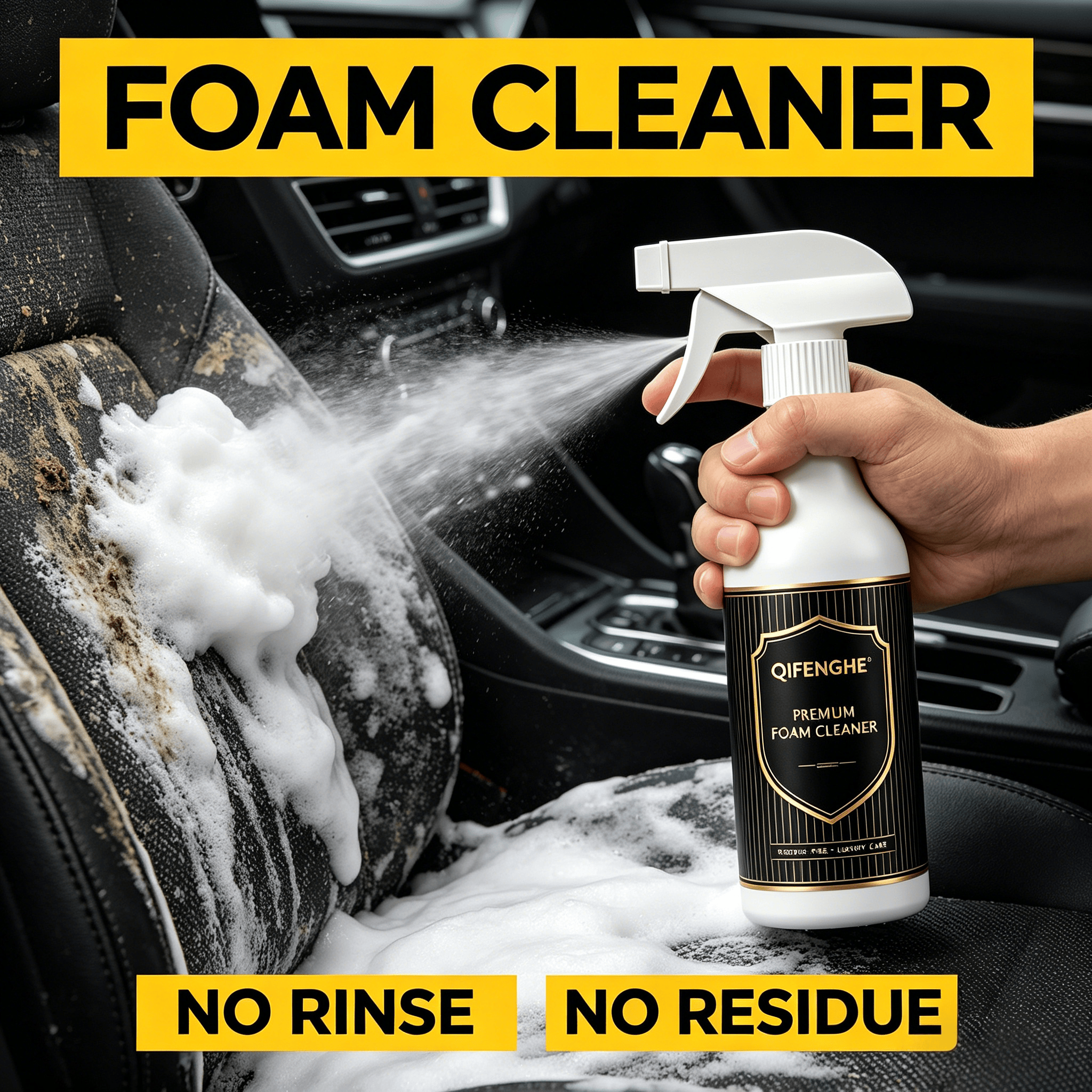 2-in-1 Foam Cleaner – Waterles - Seat Cleaner Fabric ulasan dan harga