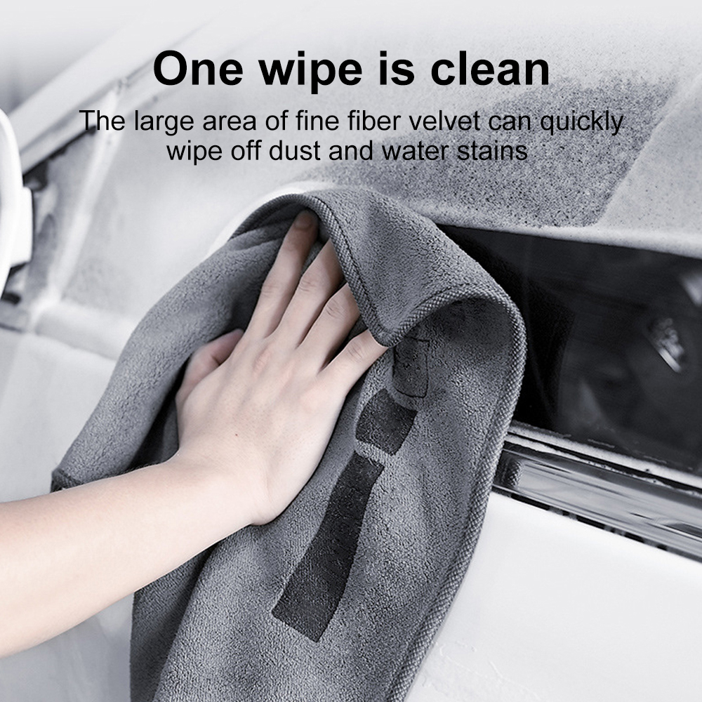 Dual-Sided Short Velvet Microf - Microfiber Towel Detailing ulasan dan harga