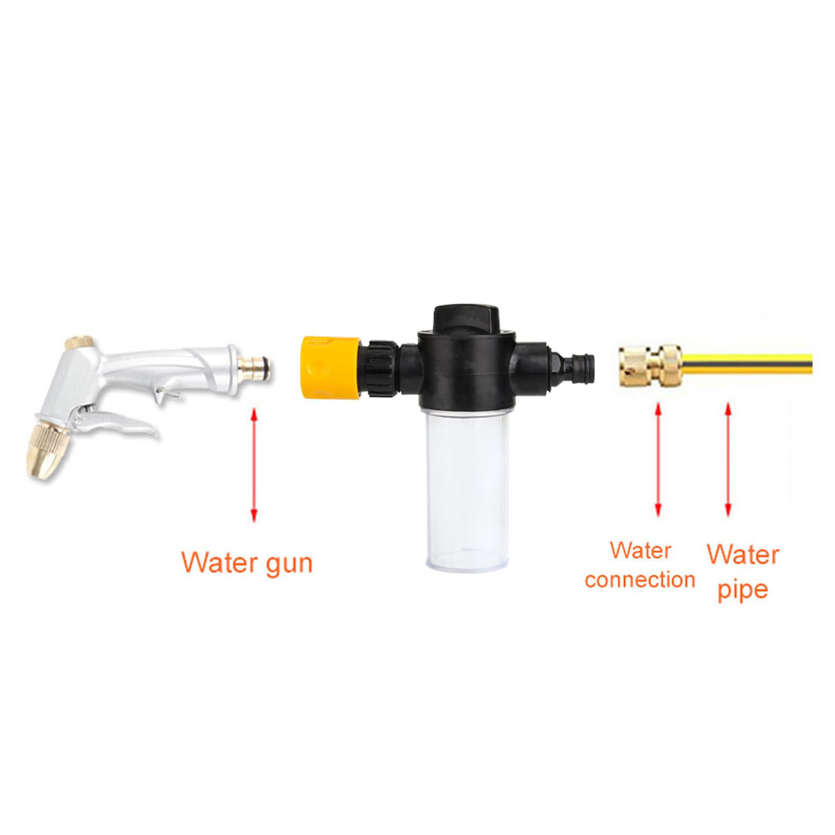 Foam pot Car Wash Foam Gun - A - Pressure Washer Foam Gun ulasan dan harga