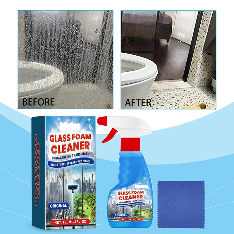 Foaming Glass Cleaner Spray St - Glass Cleaner Streak ulasan dan harga