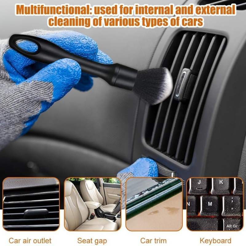 5pcs Automotive Detail Brush K - Interior Detailing Kit ulasan dan harga
