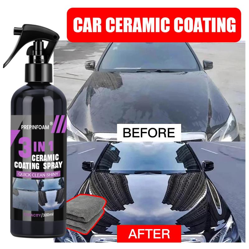 3 In 1 Car Ceramic Liquid Coat - Car Wax Ceramic Coating ulasan dan harga