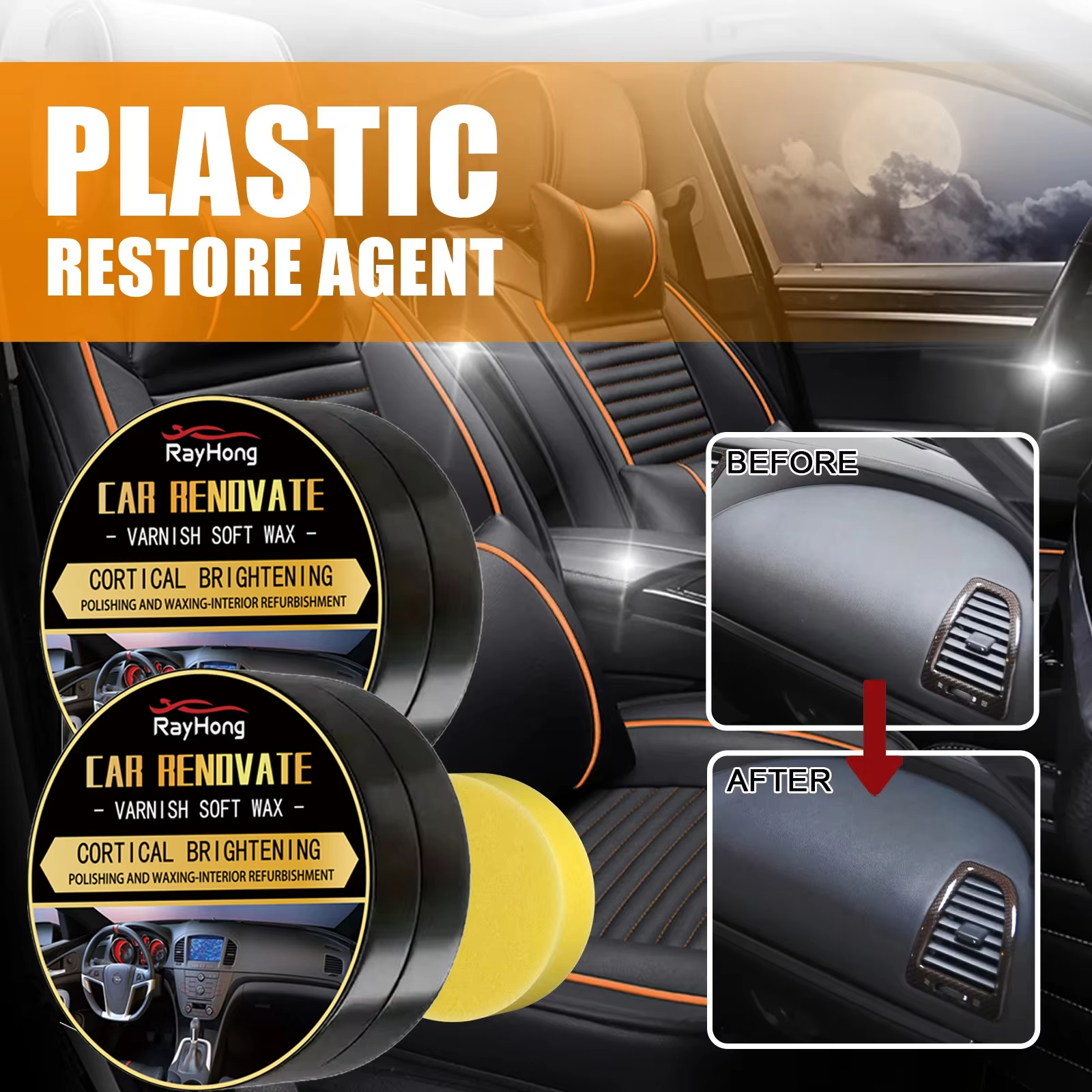 Car Plastic Restorer Back To B - Trim Restorer Plastic ulasan dan harga