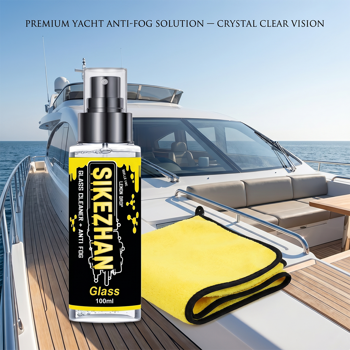 2-in-1 Anti-Fog Spray & Glass  - Glass Cleaner Streak ulasan dan harga
