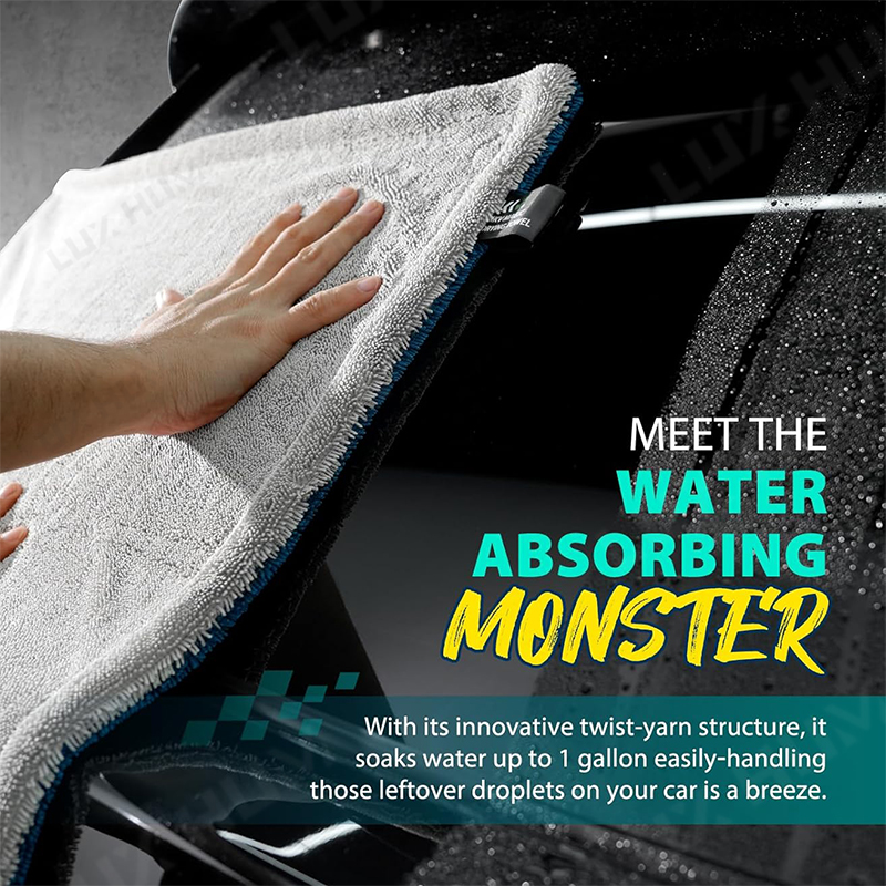 1400GSM Thick Car Drying Towel - Interior Detailing Kit ulasan dan harga