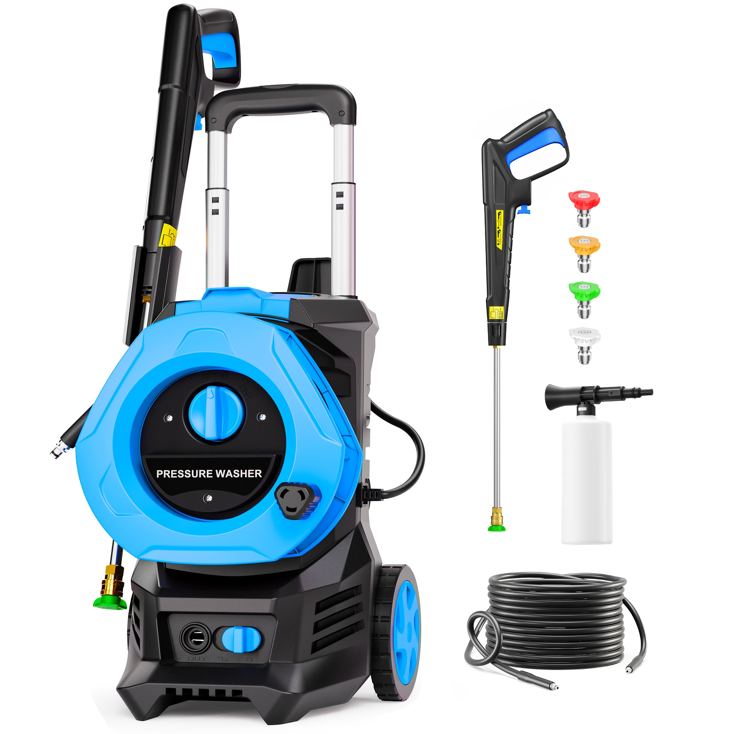Electric Pressure Washer Power - Foam Cannon Car Wash ulasan dan harga