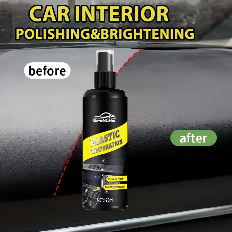 120ml Car Plastic & Trim Resto - Trim Restorer Plastic ulasan dan harga