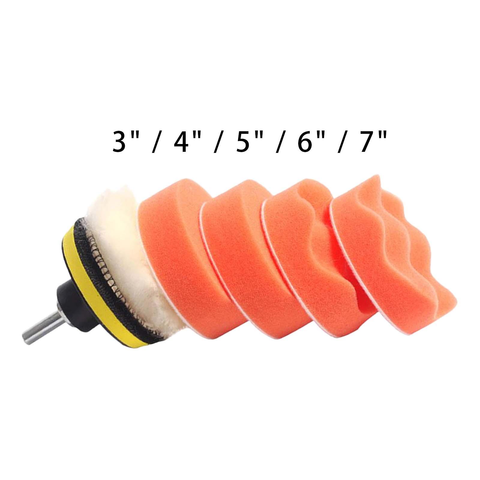 7PCS Auto Detailing Polishing  - Polish Pad Set Buffer ulasan dan harga