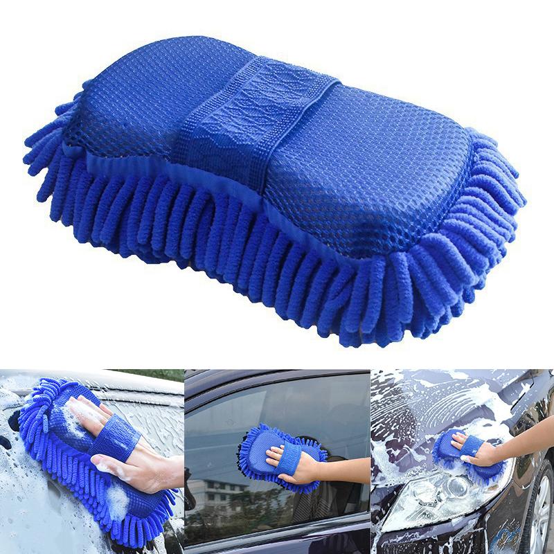 1/2Pcs Blue Microfiber Chenill - Interior Detailing Kit ulasan dan harga