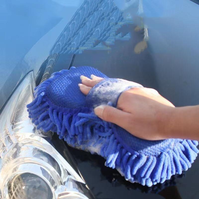1/2Pcs Blue Microfiber Chenill - Interior Detailing Kit ulasan dan harga