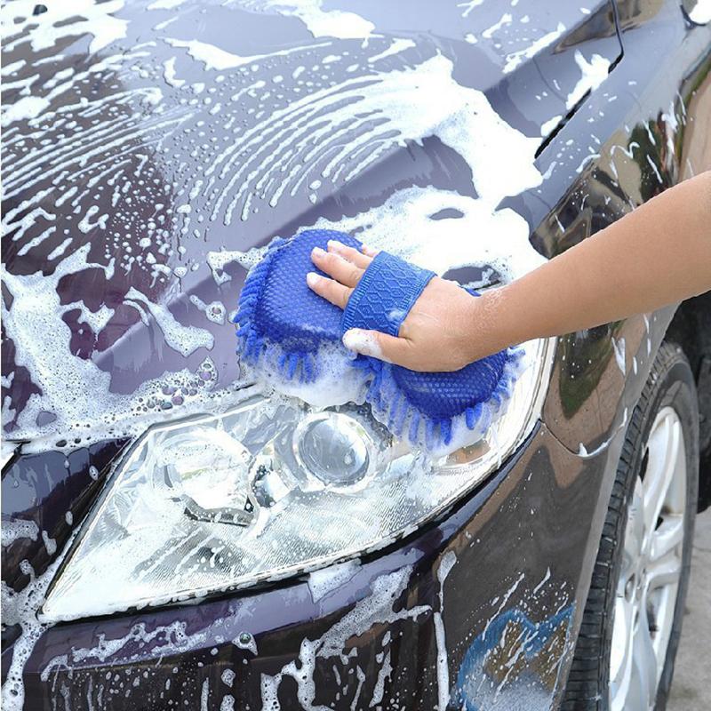 1/2Pcs Blue Microfiber Chenill - Interior Detailing Kit ulasan dan harga