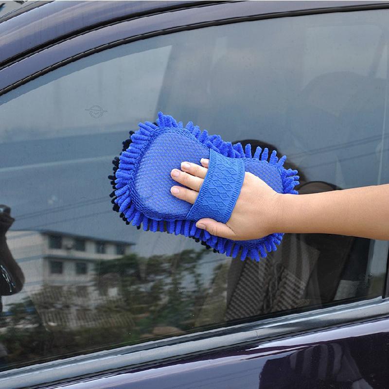 1/2Pcs Blue Microfiber Chenill - Interior Detailing Kit ulasan dan harga