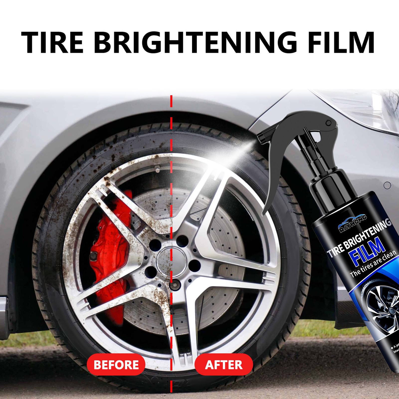 Car Tire Shine Coating Spray C - Tire Shine Spray Sealant ulasan dan harga