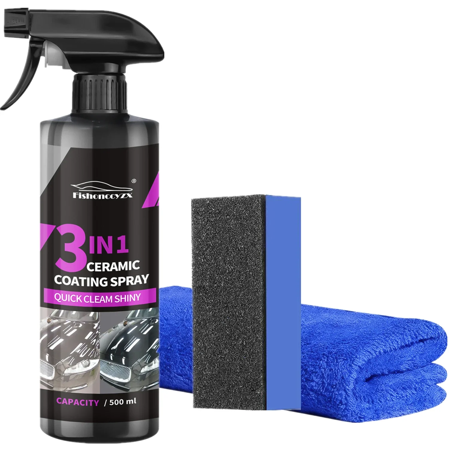 3 in 1 Car Ceramic Liquid Coat - Car Wax Ceramic Coating ulasan dan harga